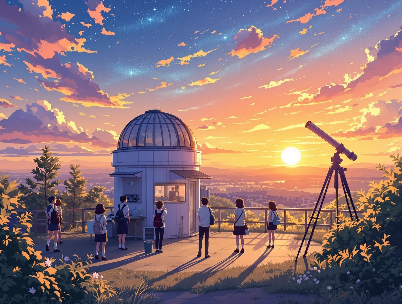日本番剧 - 放学后的天文台 - 少年科学梦想