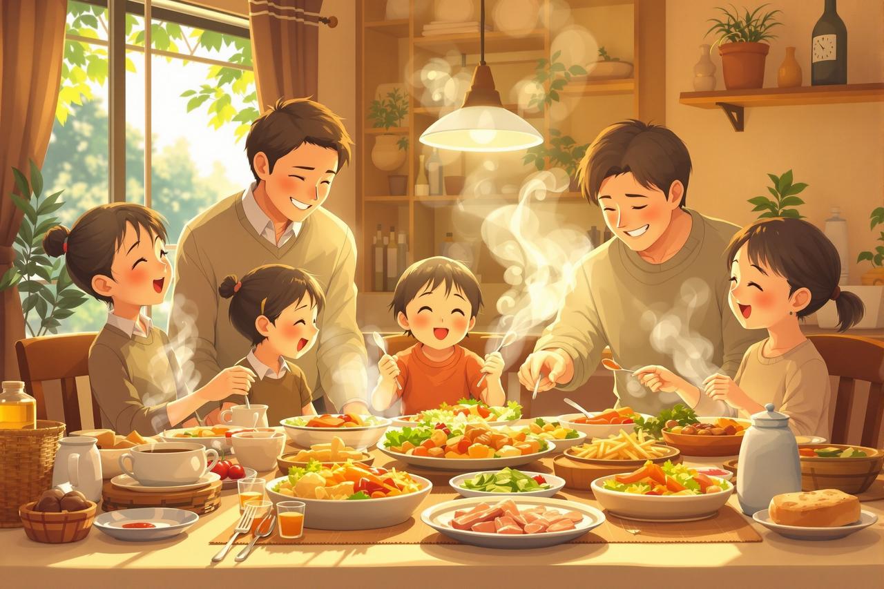 日本番剧 - 家的味道系列 日本番剧 - 家的味道系列 - 食物承载记忆,家是永远的港湾。围绕家庭餐桌的温情故事,每一口都是爱的味道。